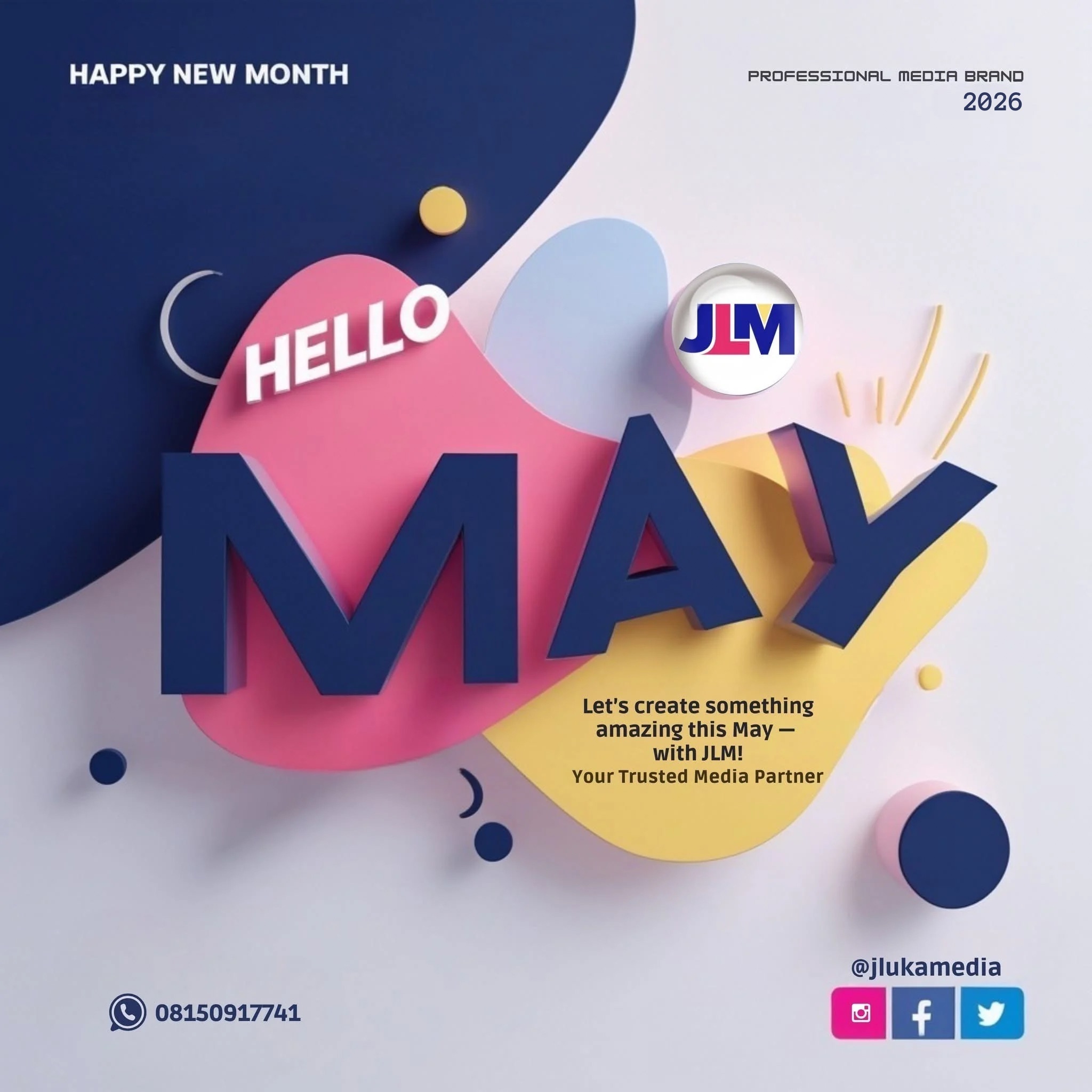 Welcome to May — A New Month, A New Opportunit
